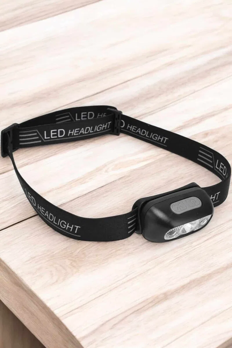 Kafa Lambası Kamp Lambası Led Işık Şarjlı Ayarlanabilir görsel 5