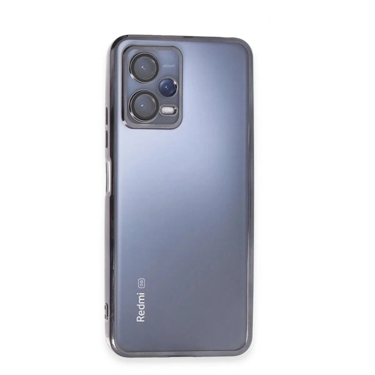 Xiaomi Redmi Note 12 5g Kılıf Razer Lensli Silikon - Siyah