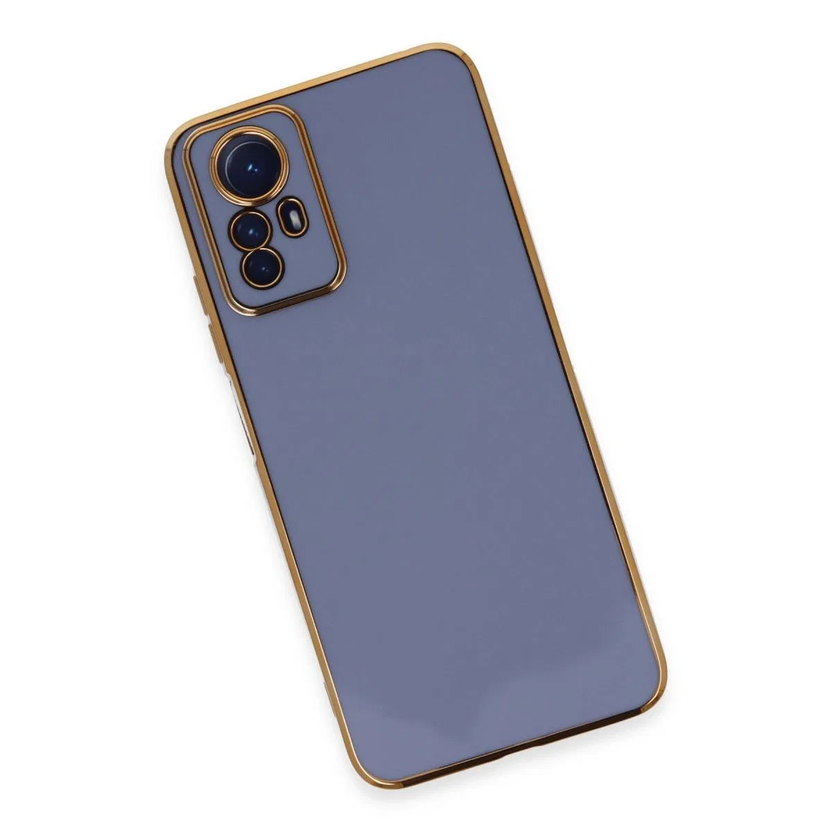Xiaomi Redmi Note 12s Kılıf Volet Silikon - Mavi görsel 4