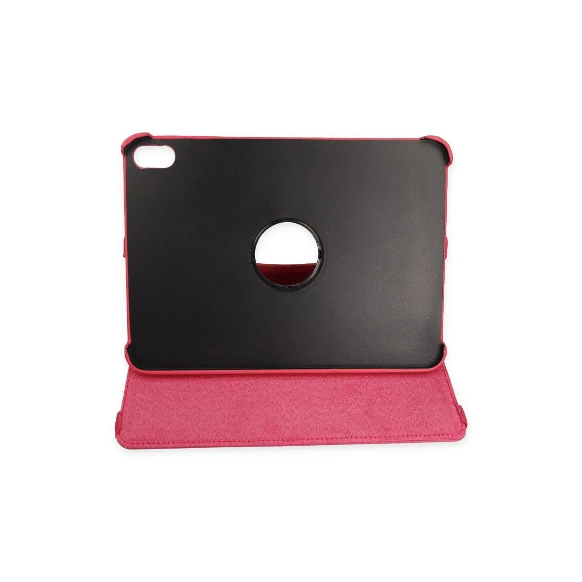 Apple İpad 2022 10. 9 (10. nesil) Kılıf 360 Tablet Deri Kılıf - Pembe görsel 3