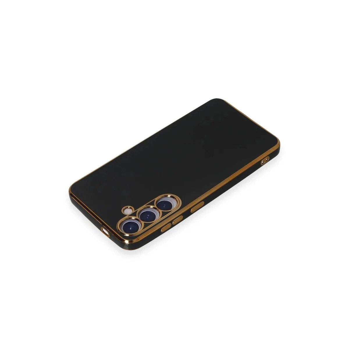 Samsung Galaxy S24 Plus Kılıf Volet Silikon - Siyah görsel 3