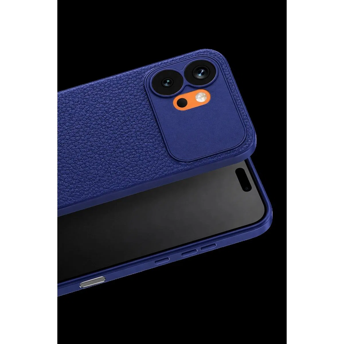 Huawei Honor 600 Thermax Silikon Kılıf - Lacivert görsel 2