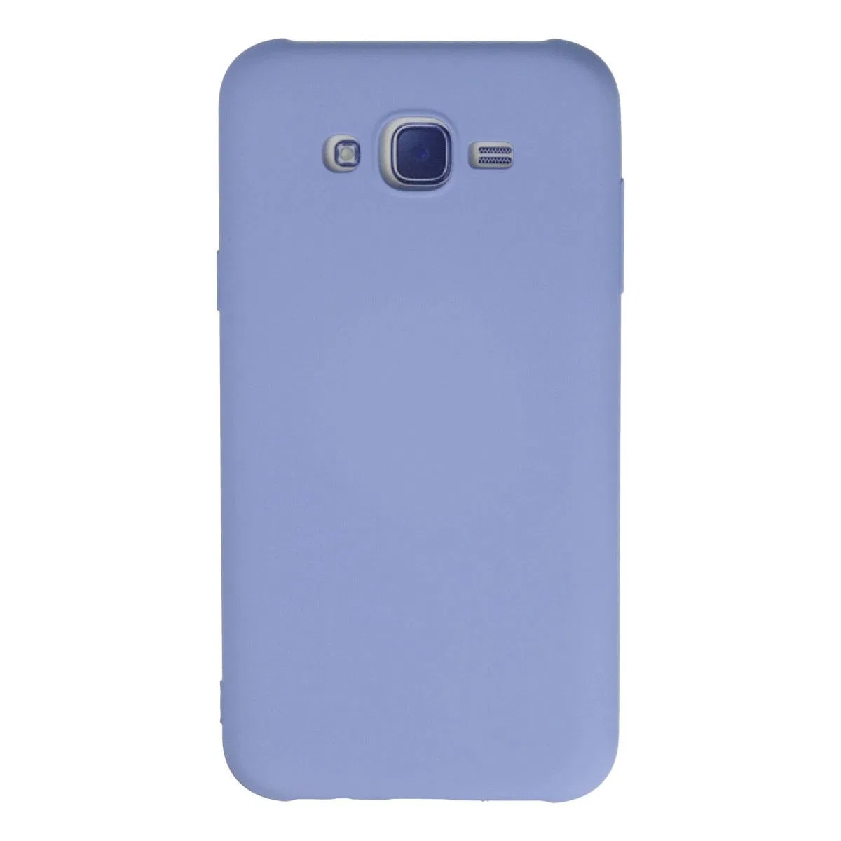 Samsung Galaxy J7 Kılıf Nano İçi Kadife Silikon - Lila