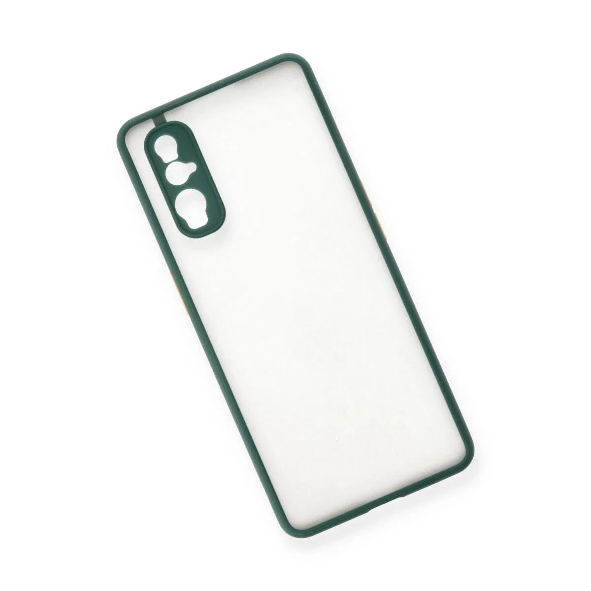 Oppo Find X2 Kılıf Montreal Silikon Kapak - Yeşil görsel 3