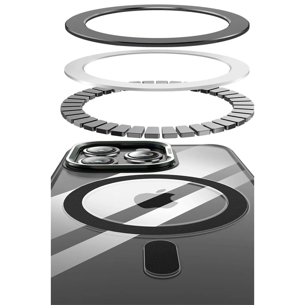 Joko Apple İphone 14 Pro Drop Magsafe Kapak - Titan Gri görsel 3