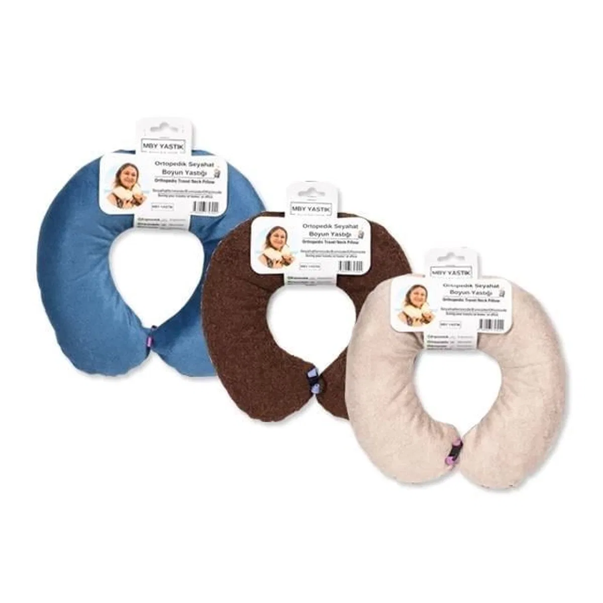 Seyahat Boyun Yastığı Comfort Ortopedik Seyahat Yastığı görsel 4