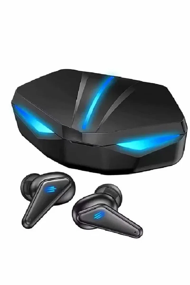 Oyuncu Kulaklığı Mikrofonlu Kablosuz Kulaklık Powerbank Yüksek Ses Kaliteli görsel 3