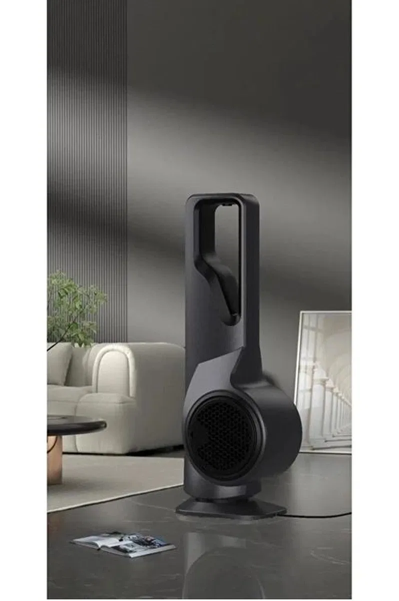 Turbo Smart Akıllı Fan Led Ekranlı Kumandalı 90° Hareketli Serinletici Soğutucu Kule Tipi Vantilatör görsel 5