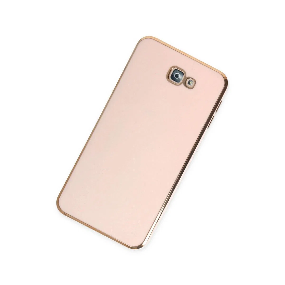Samsung Galaxy J7 Prime Kılıf Volet Silikon - Pembe görsel 3