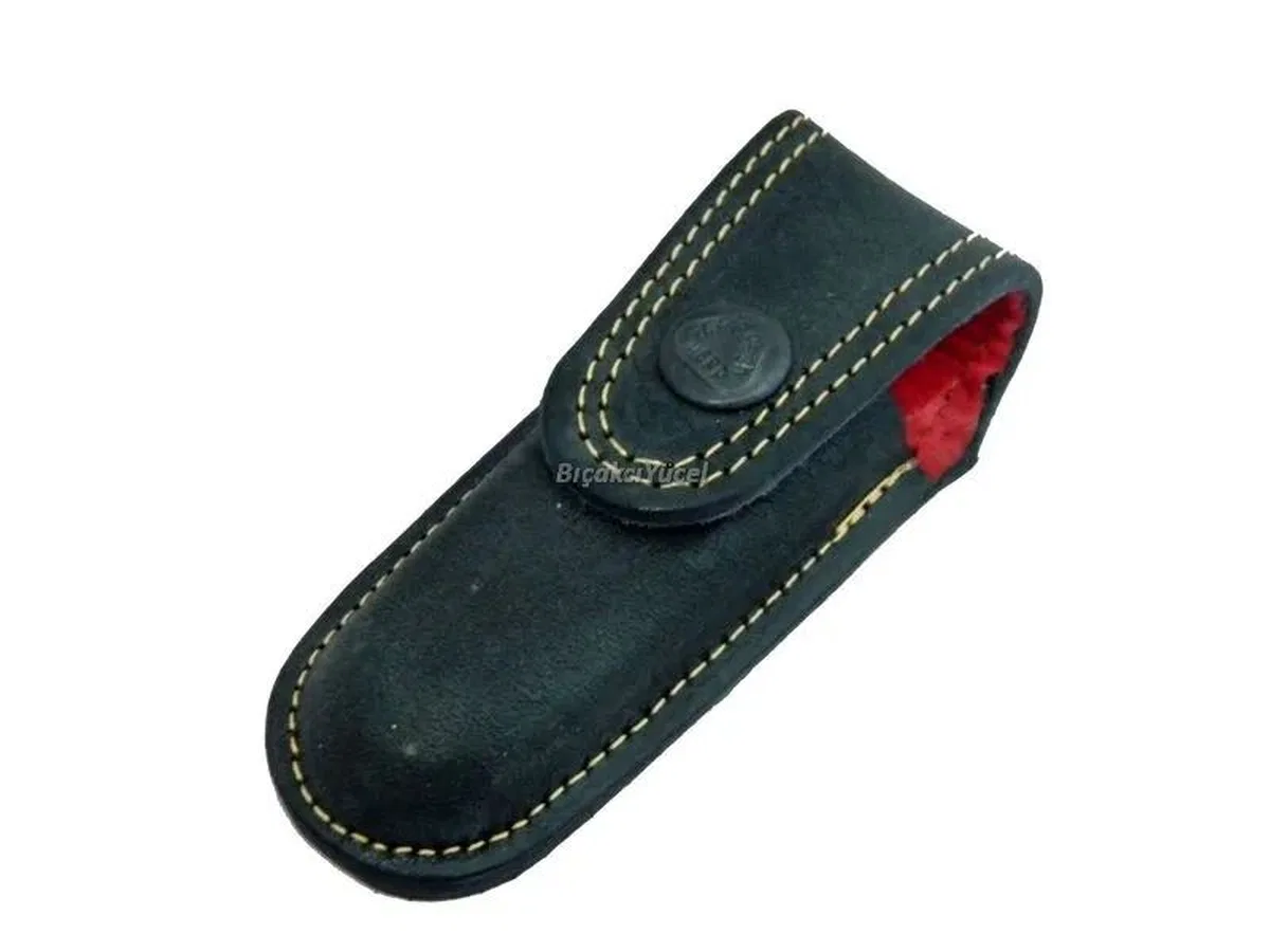 Hakiki Deri Çakı Kılıfı No: 1 - 11 Cm, Kemerlikli