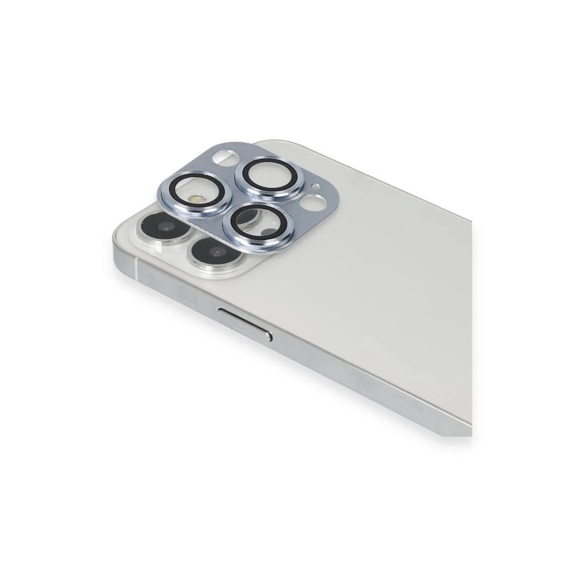 Apple İphone 13 Pro Max Pers Alüminyum Kamera Lens - Sierra Blue görsel 2