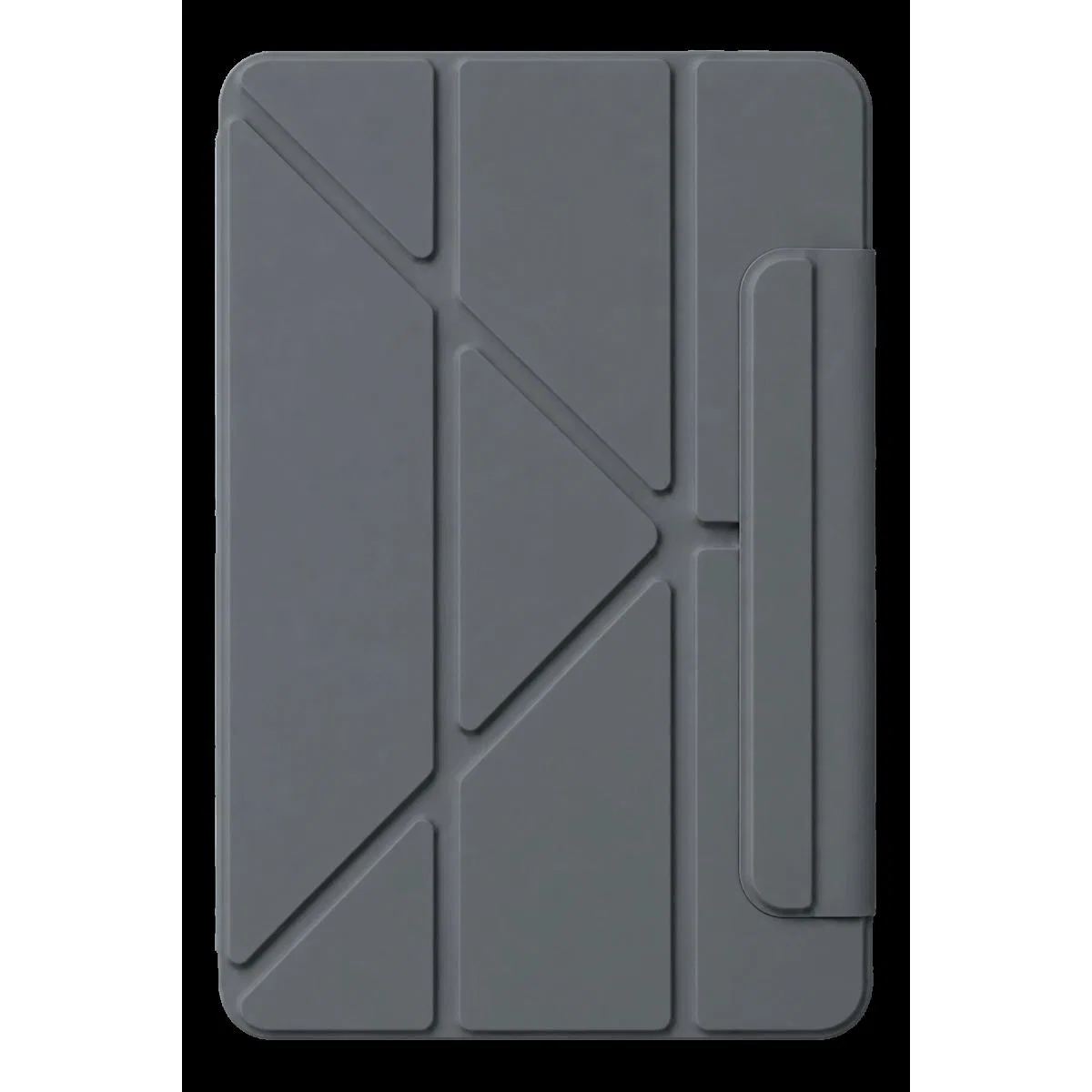 Apple İpad 2025 10. 9 10. nesil (a16) Edz Manyetik Standlı Tablet Kılıfı - Koyu Gri
