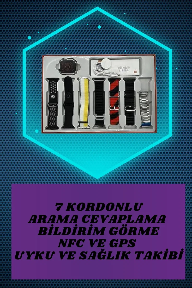 Kulak Üstü Kulaklık Pro9 ve Yeni Nesil Akıllı Saat Android ve İOS Uyumlu ANC Özelliği görsel 3