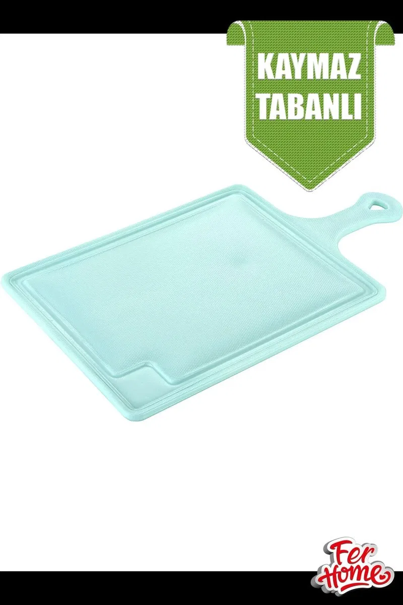 Kesme Tahtası Kaydırmaz Plastik Kesme Sunum Tahtası Pratik Kesim Panosu 165x315 Mm Royaleks-FR-105 görsel 6