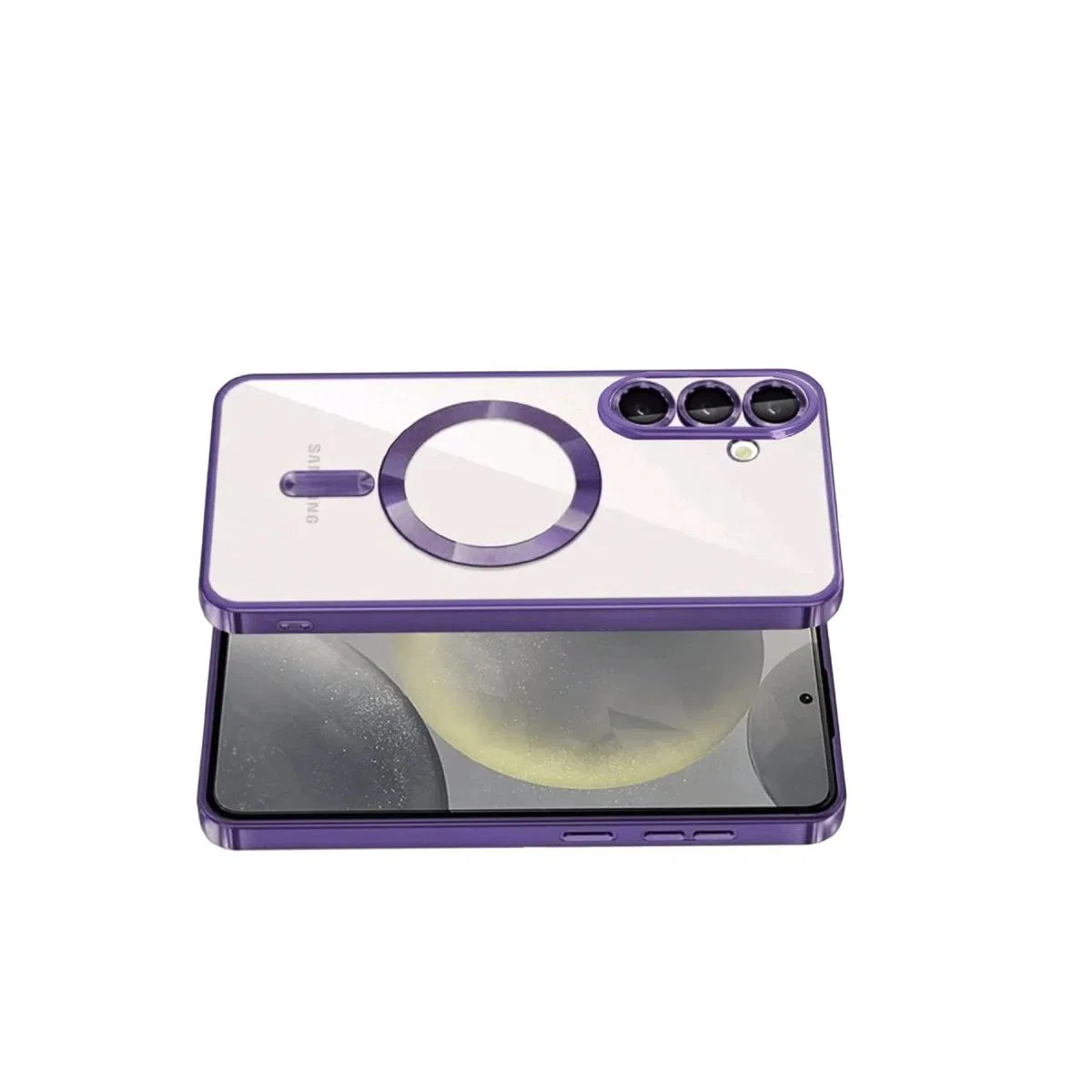 Samsung Galaxy S26 Plus Kross Magneticsafe Kapak - Mor görsel 3