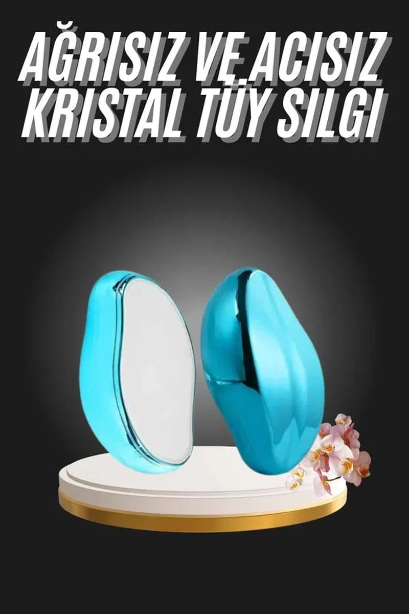 Kristal Epilasyon Aleti Tüy Dökücü Tüy Silgisi Crystal Eraser görsel 2