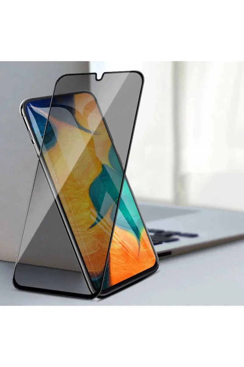 Samsung A23 Uyumlu Hayalet Ekran Gizli Tam Kaplayan Kırılmaz Cam Seramik Ekran Koruyucu Film görsel 2