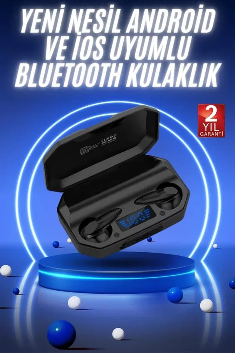 Yeni Nesil Android ve İOS Uyumlu Siyah Profesyonel Oyuncu Kulaklığı görsel 2