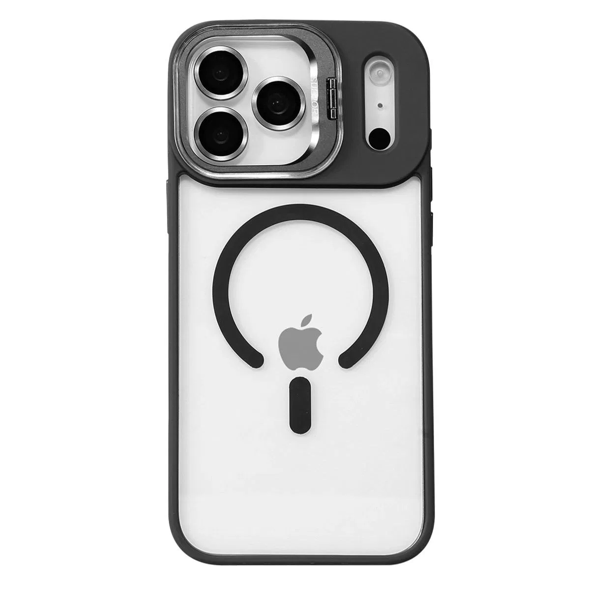 Joko Apple İphone 17 Pro Remim Lensli Magsafe Standlı Kapak - Siyah görsel 2