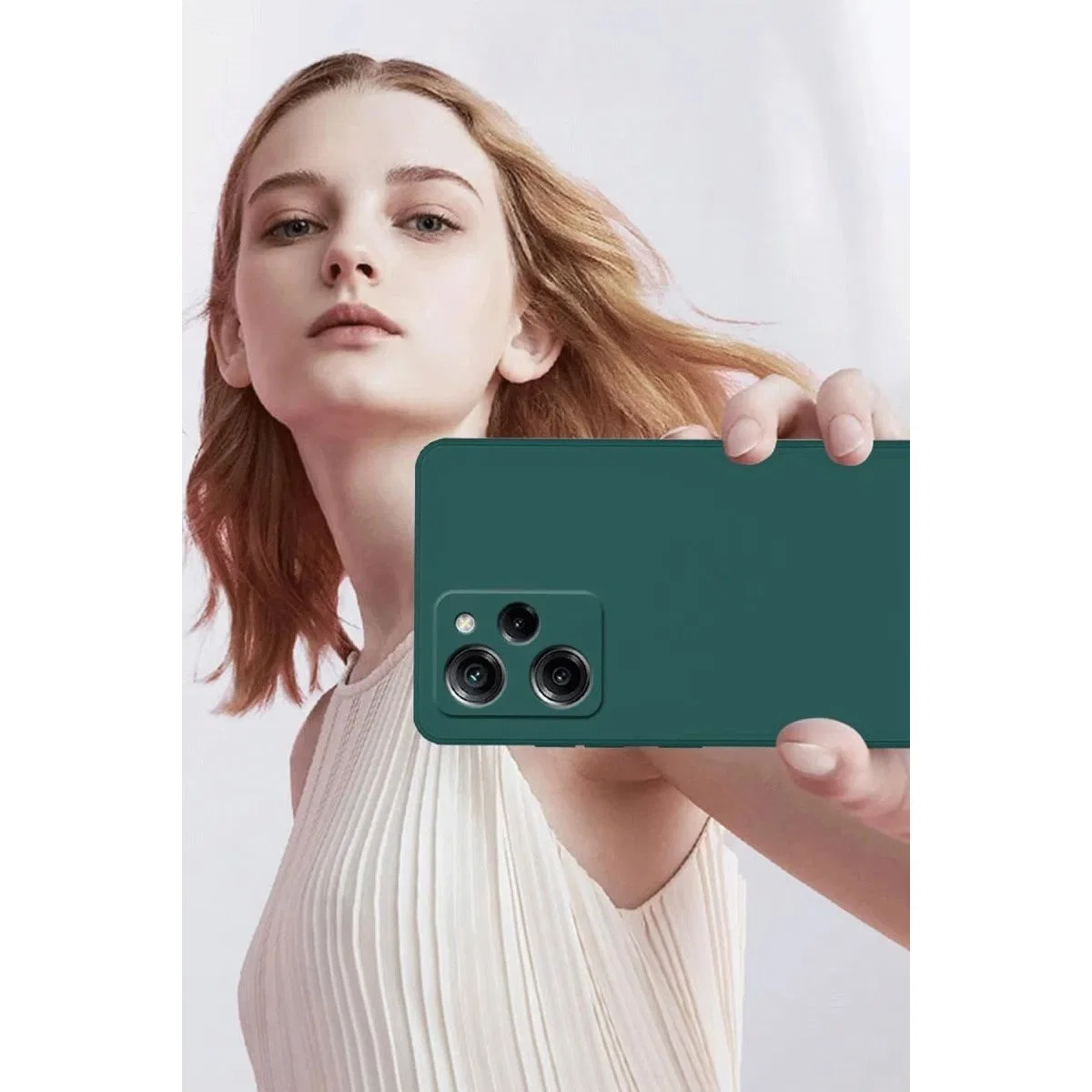 Xiaomi Poco X5 Pro 5g Nano İçi Kadife Silikon - Mor görsel 2