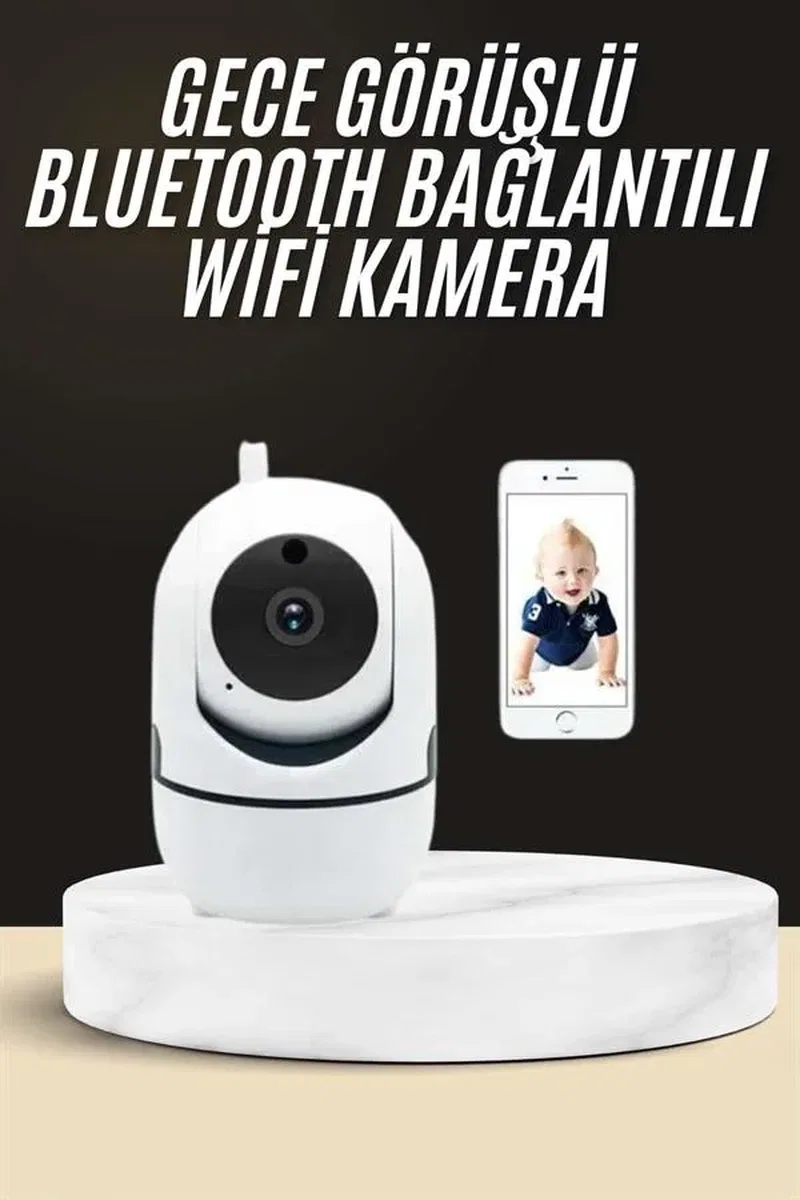Akıllı Güvenlik Kamerası HD Görüntü Kalitesi Hareket Algılama Wifi Kamera Yeni Nesil görsel 2