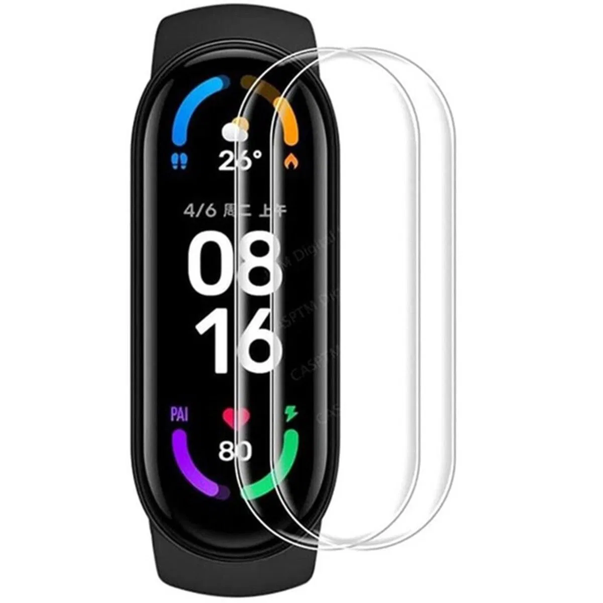 Xiaomi Mi Band 8 Polymer Nano Ekran Koruyucu - Şeffaf görsel 3