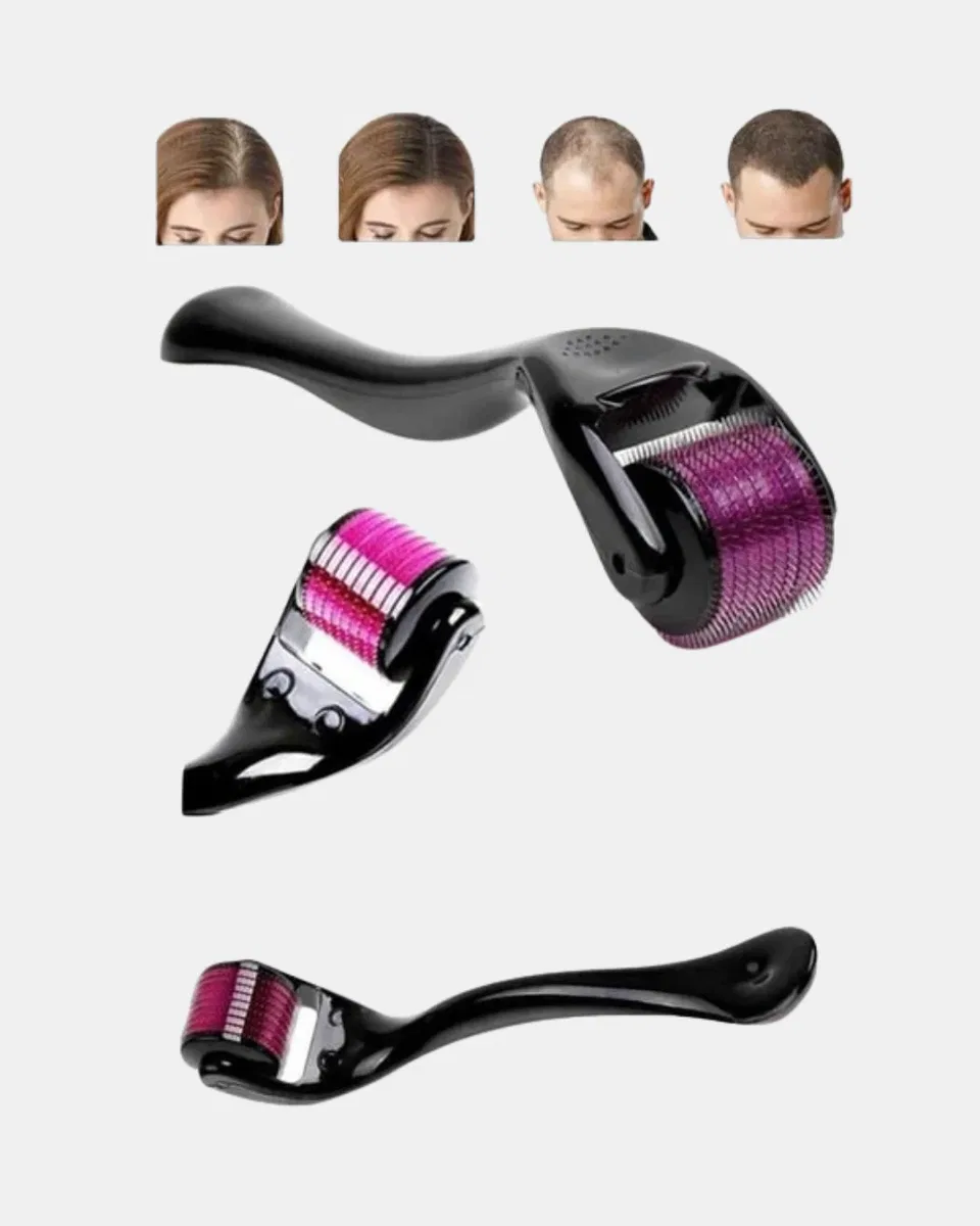Derma Roller Titanyum İğneli Cilt Yenileyici – Akne, Kırışıklık ve Leke Karşıtı görsel 3