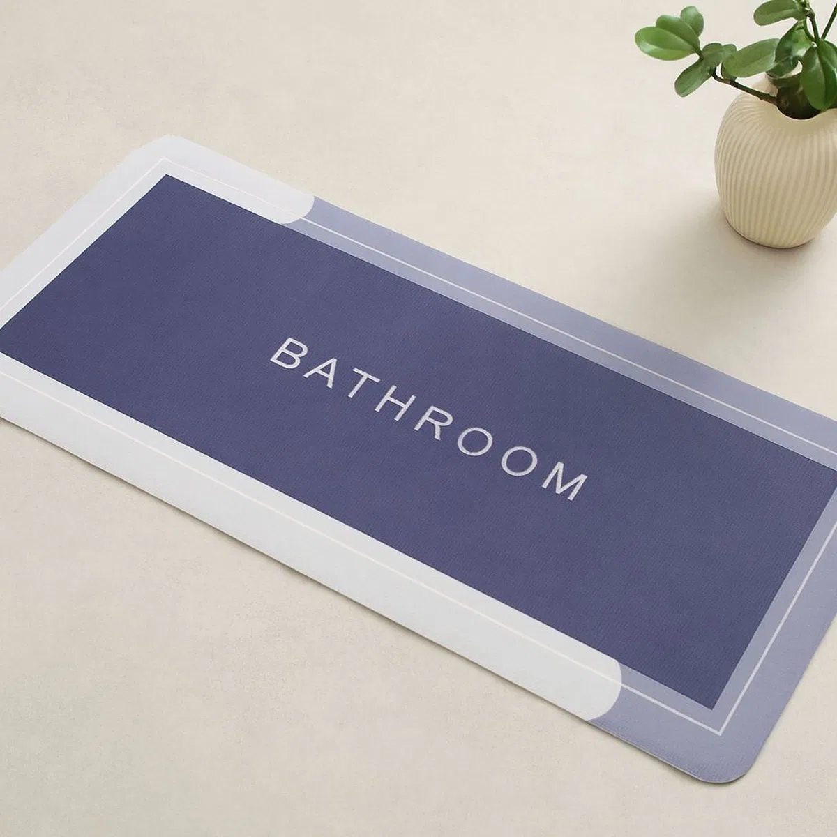 Dikdörtgen Su Emici Banyo Paspası 116 x 37. 5 cm (Elastik)