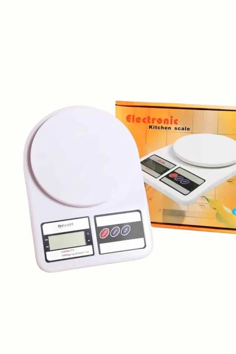 Dijital Hassas 10 Kg Mutfak terazisi tartısı LCD Ekran Mutfak Tartısı görsel 2