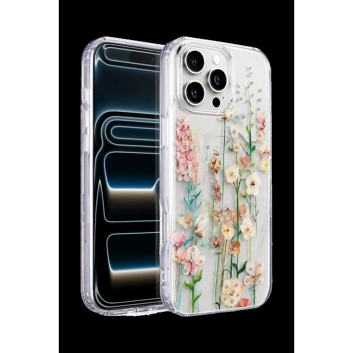 Onegif Apple İphone 16 Pro Max Desina Magsafe Kapak - Desen 1