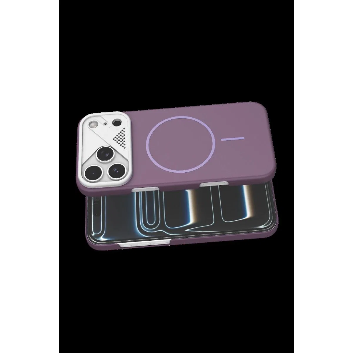 Joko Apple İphone 17 Pro Max Export Magsafe Kapak - Mor görsel 3