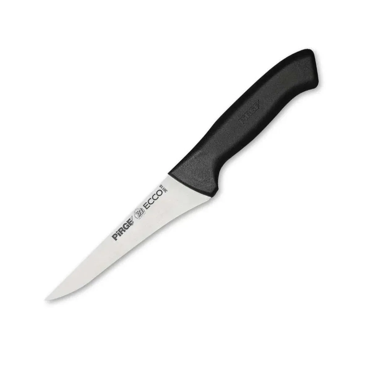 38118 Ecco Kasap Et, Kemik Sıyırma Bıçağı 14, 5 Cm - Siyah