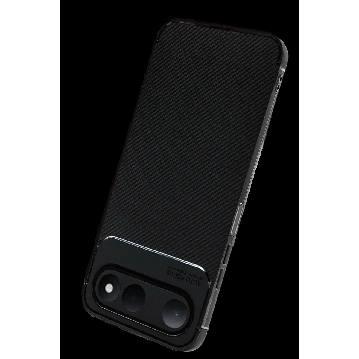 Newface Tecno Spark 50 5g Auto Focus Karbon Kapak - Siyah görsel 2