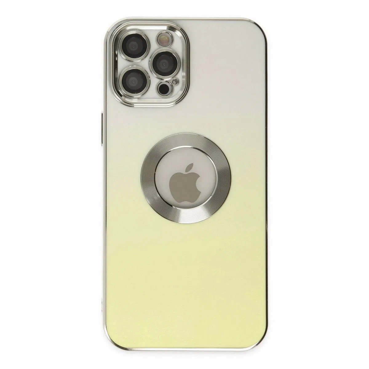 Apple İphone 12 Pro Kılıf Best Silikon - Sarı