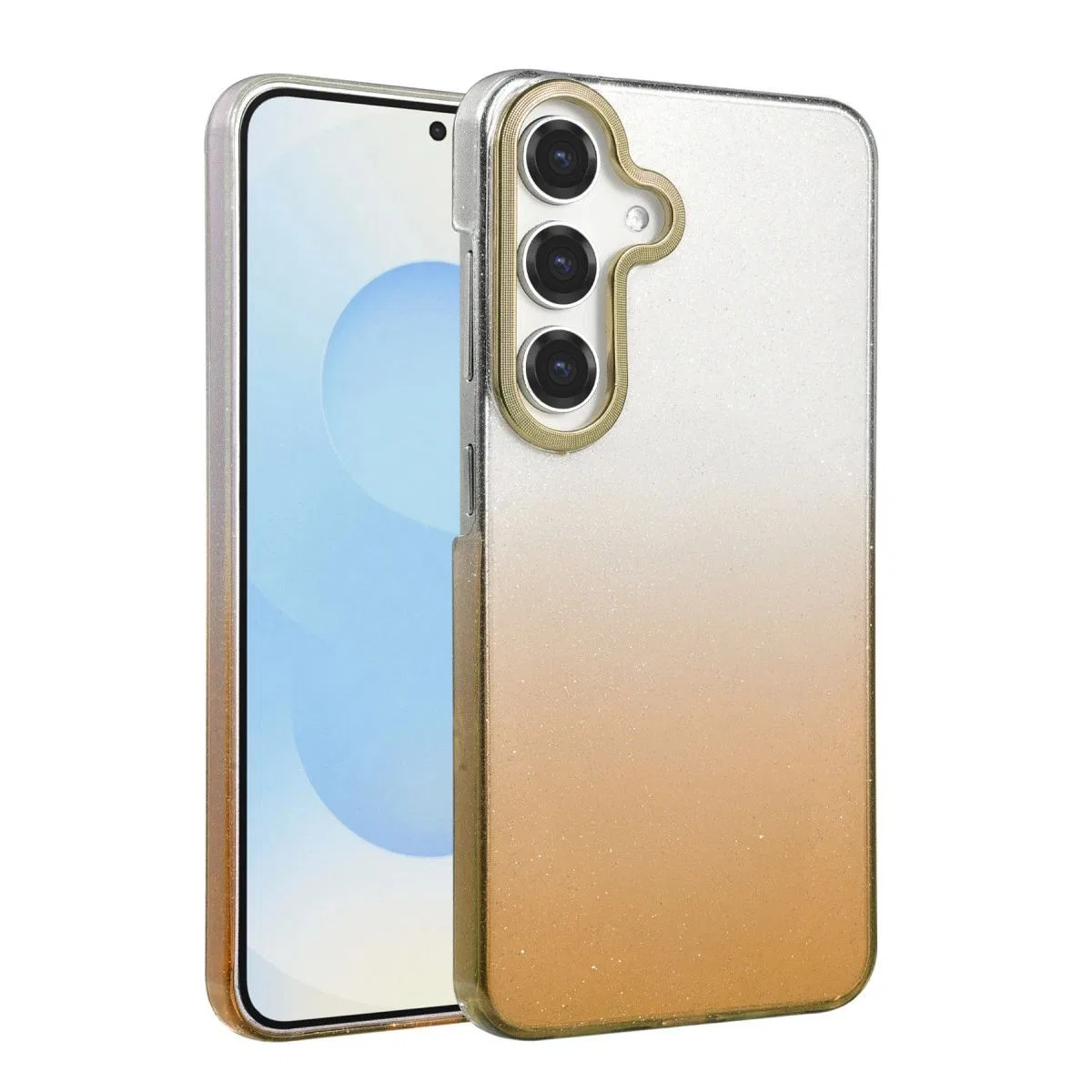Samsung Galaxy A35 5g Glossy Kapak - Çöl Titanyum