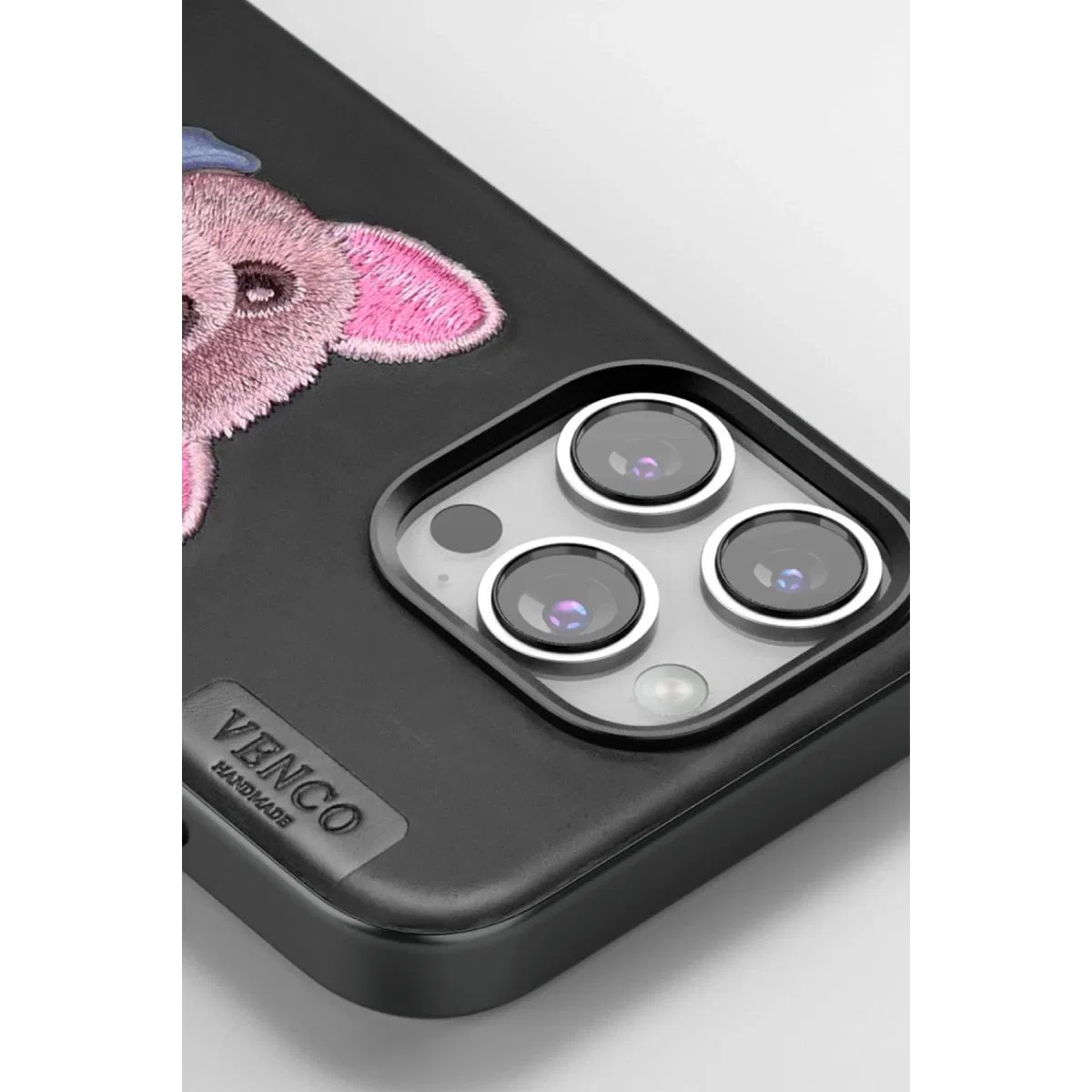 Venco Apple İphone 16 Pro Cute Desenli Kapak - Siyah görsel 2