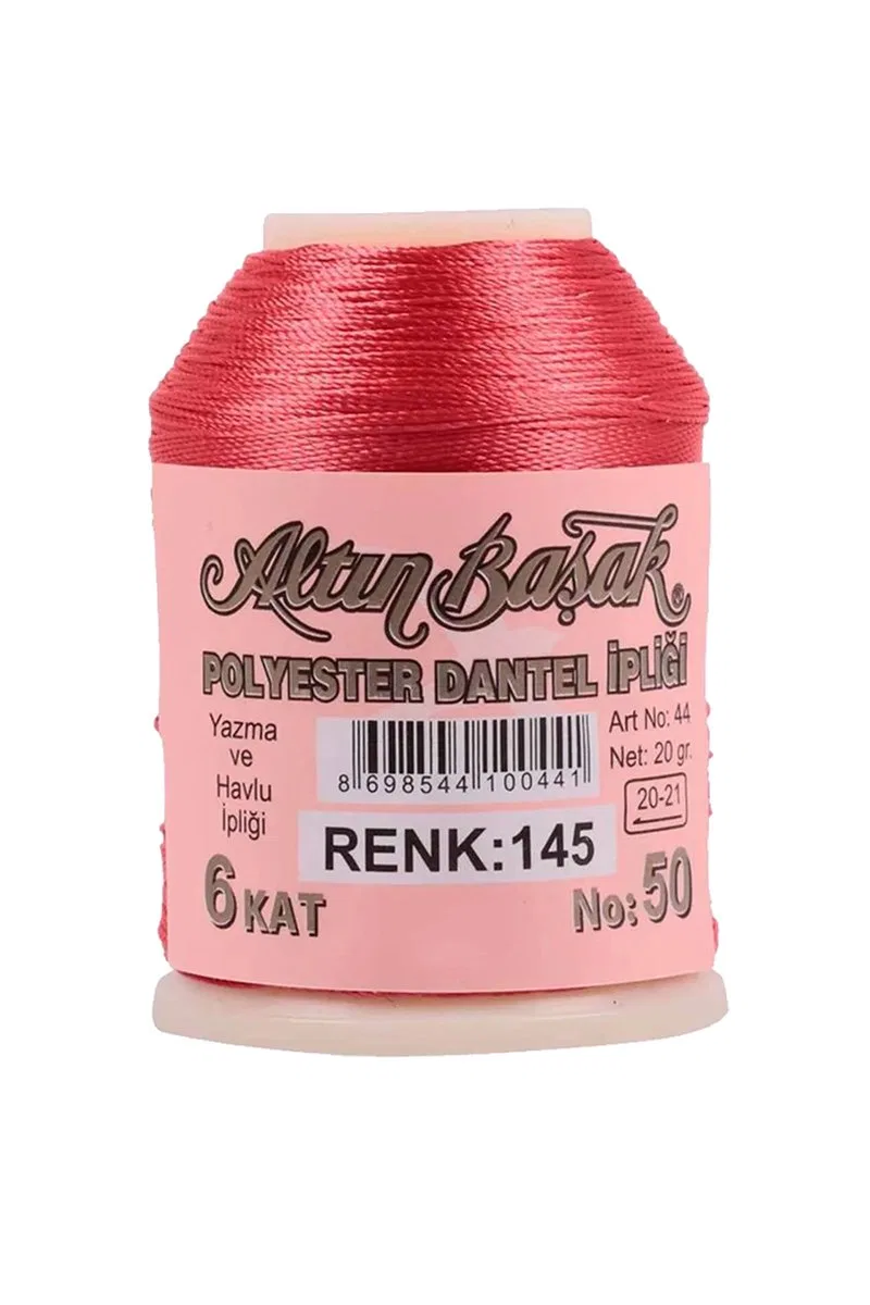 3 Adet Altınbaşak Oya ve Dantel İpi 20 gr - Royaleks - No: 145 görsel 3