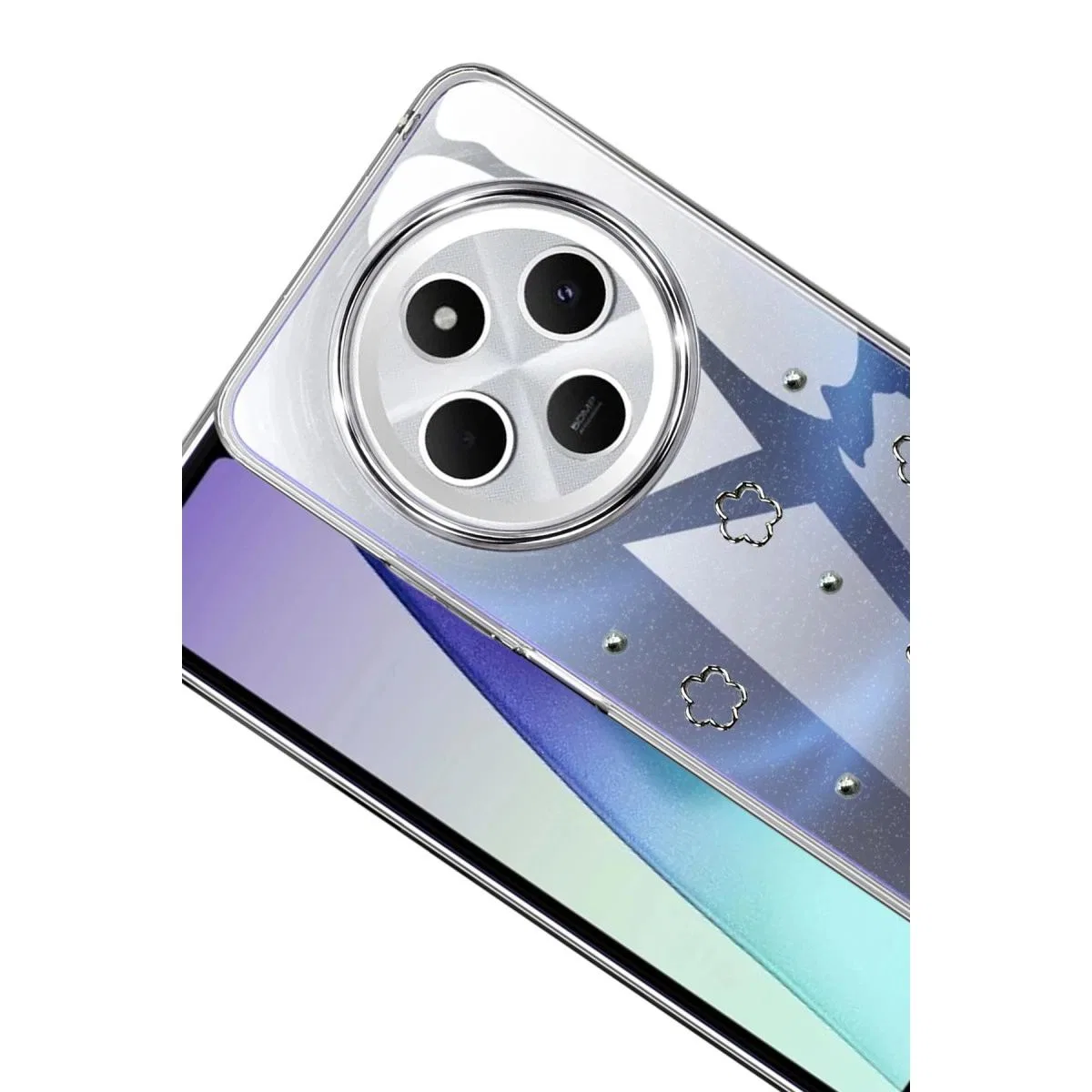 Xiaomi Redmi 14c Fiyonk Desenli Kapak - Desen 2 görsel 2