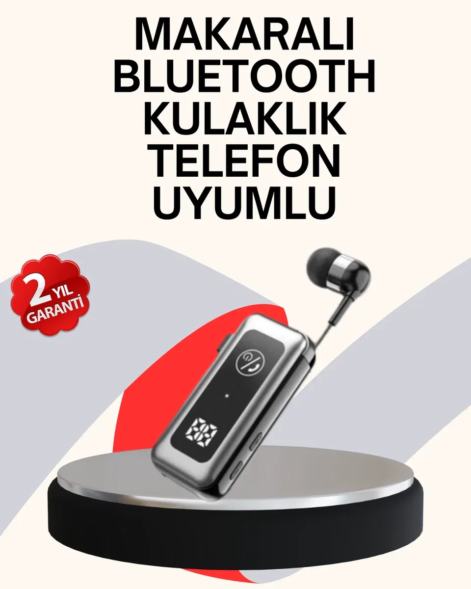 MikroSD Kartlı, Titreşimli Uyarılı Bluetooth 5. 2 Kulaklık