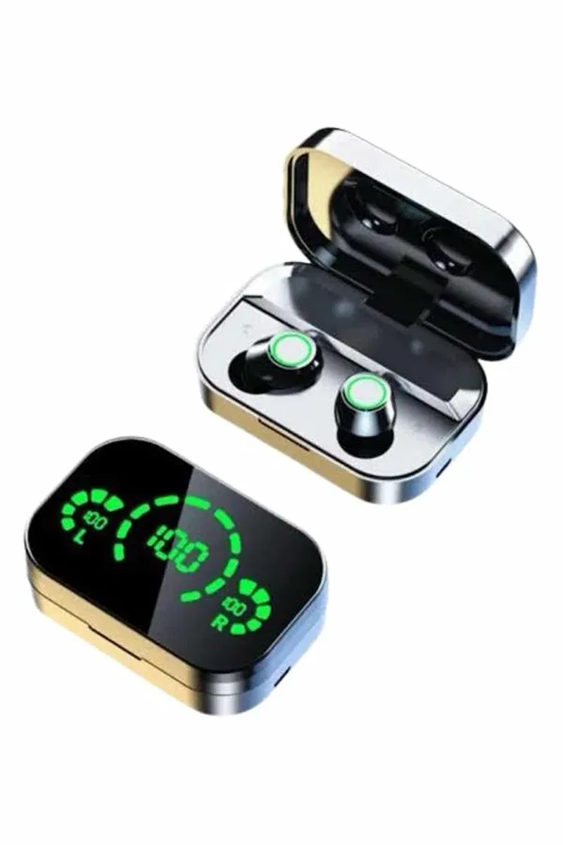 2025 Model Bluetooth Kulaklık Telefon Şarj Edebilen Çağrı Cevaplama Dijital Göstergeli görsel 4
