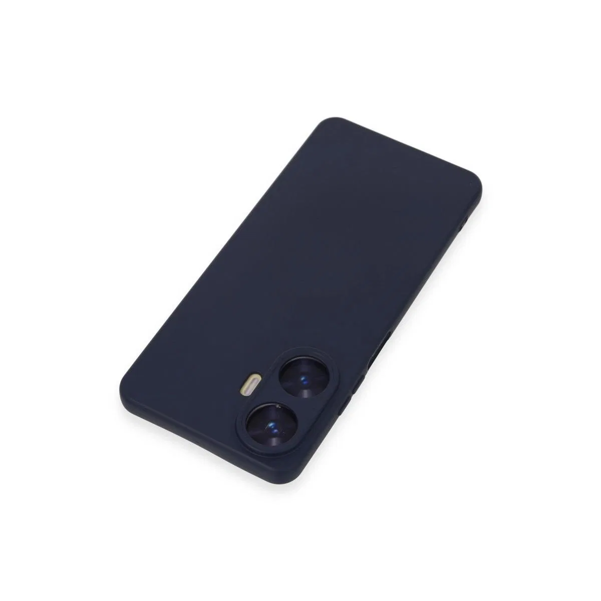 Realme C55 Kılıf Nano İçi Kadife Silikon - Mor görsel 4