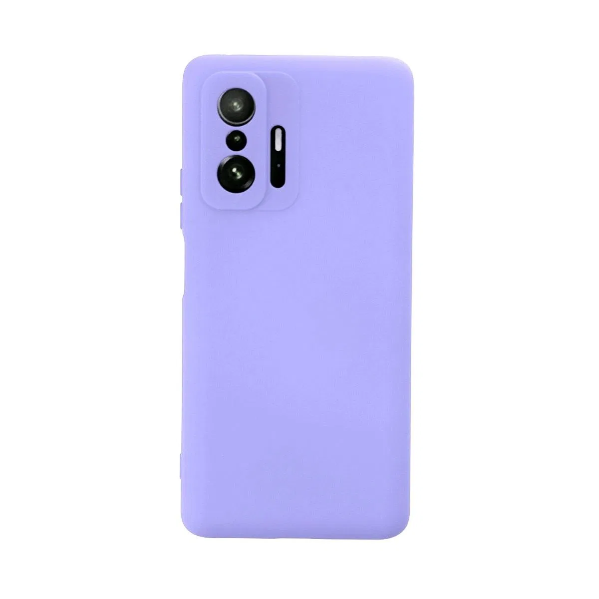 Xiaomi Mi 11t Pro Kılıf Nano İçi Kadife Silikon - Lila