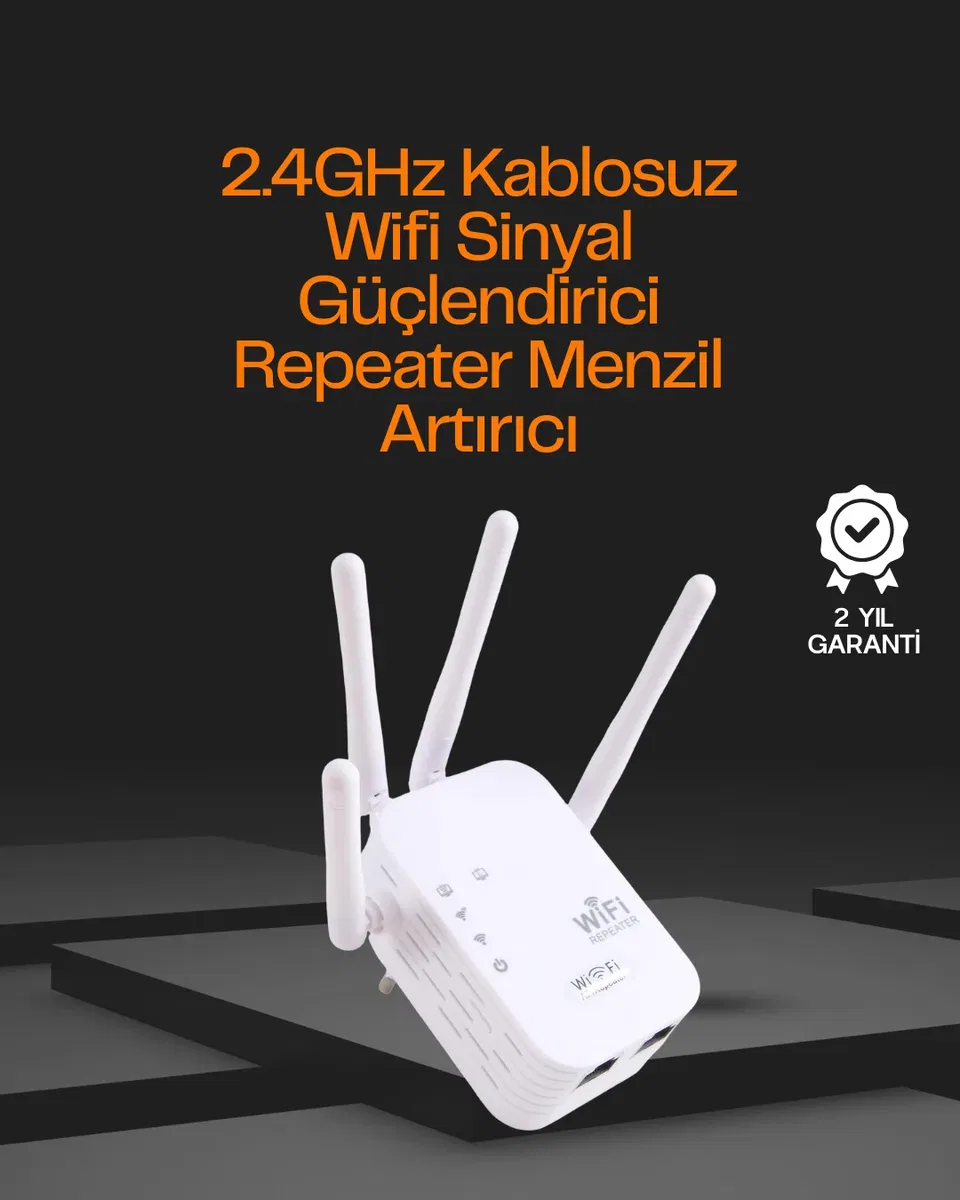 Çok Antenli Kablosuz Ağ Kapsama Alanı Genişletici