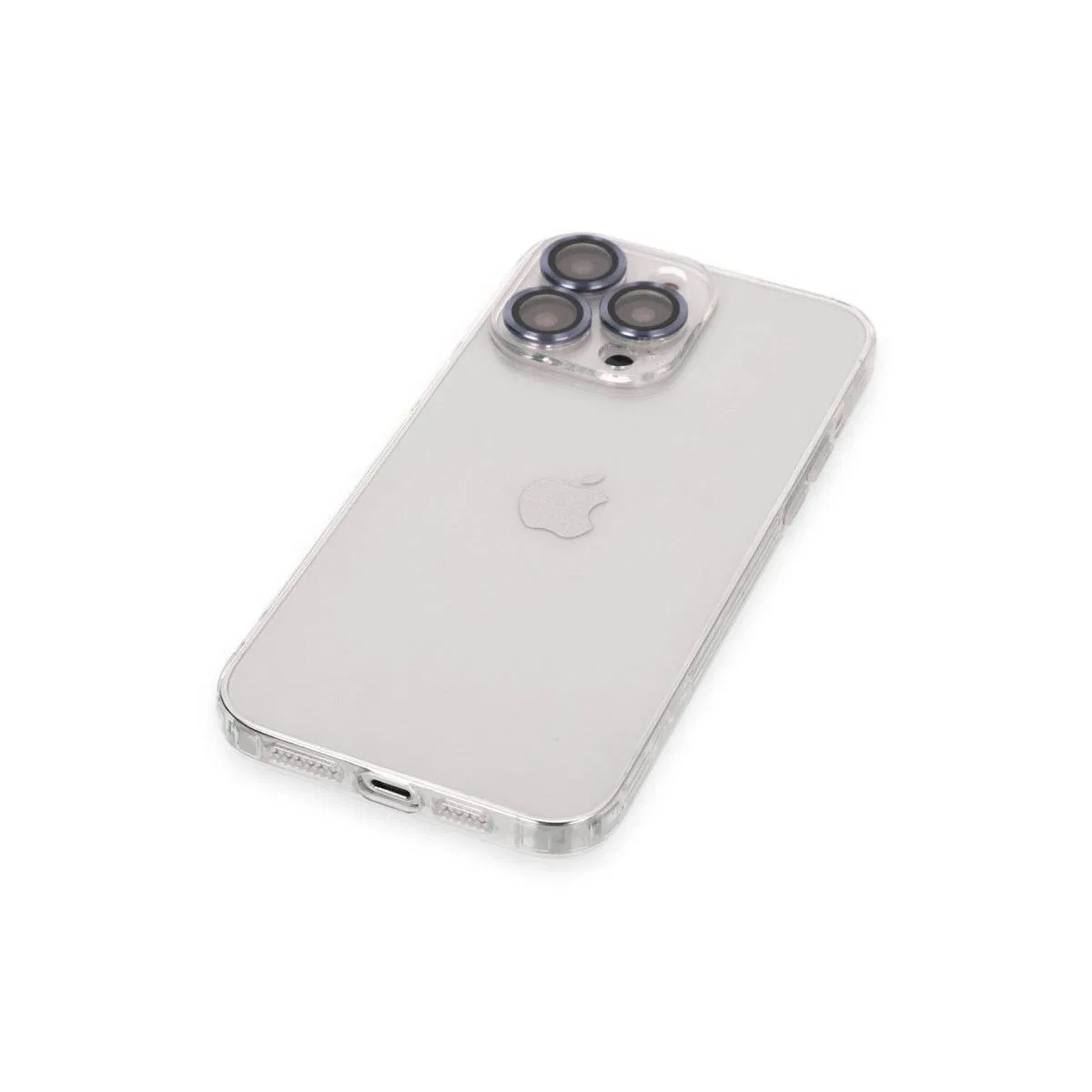 Apple İphone 13 Pro Kılıf Luko Lens Silikon - Sierra Blue görsel 4