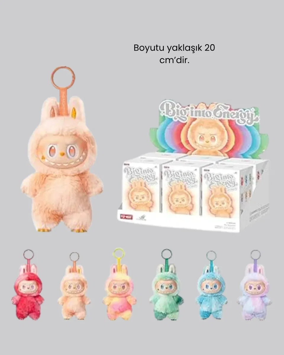 Labubu Koleksiyonluk Peluş Oyuncak – Yumuşak Kumaşlı, Dekoratif Tasarım, Hediyelik görsel 2