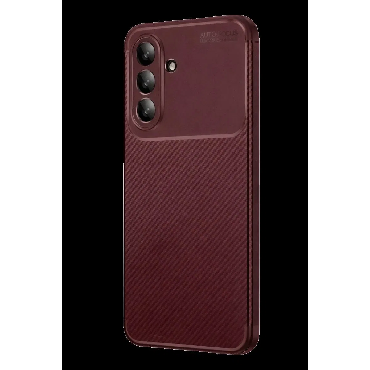 Newface Samsung Galaxy A17 5g Auto Focus Karbon Kapak - Bordo görsel 2