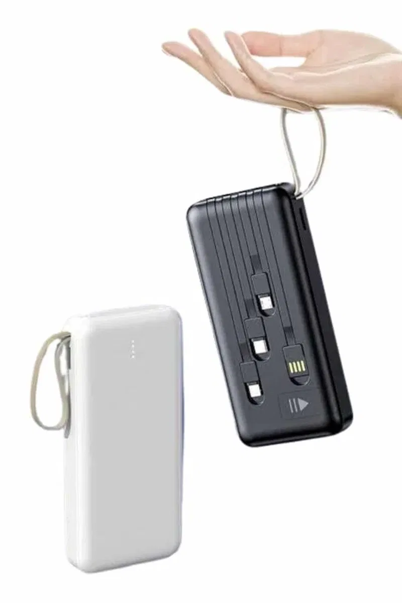 4 Çıkışlı 20. 000 Mah Powerbank Uzun Pil Ömürlü Taşınabilir görsel 5
