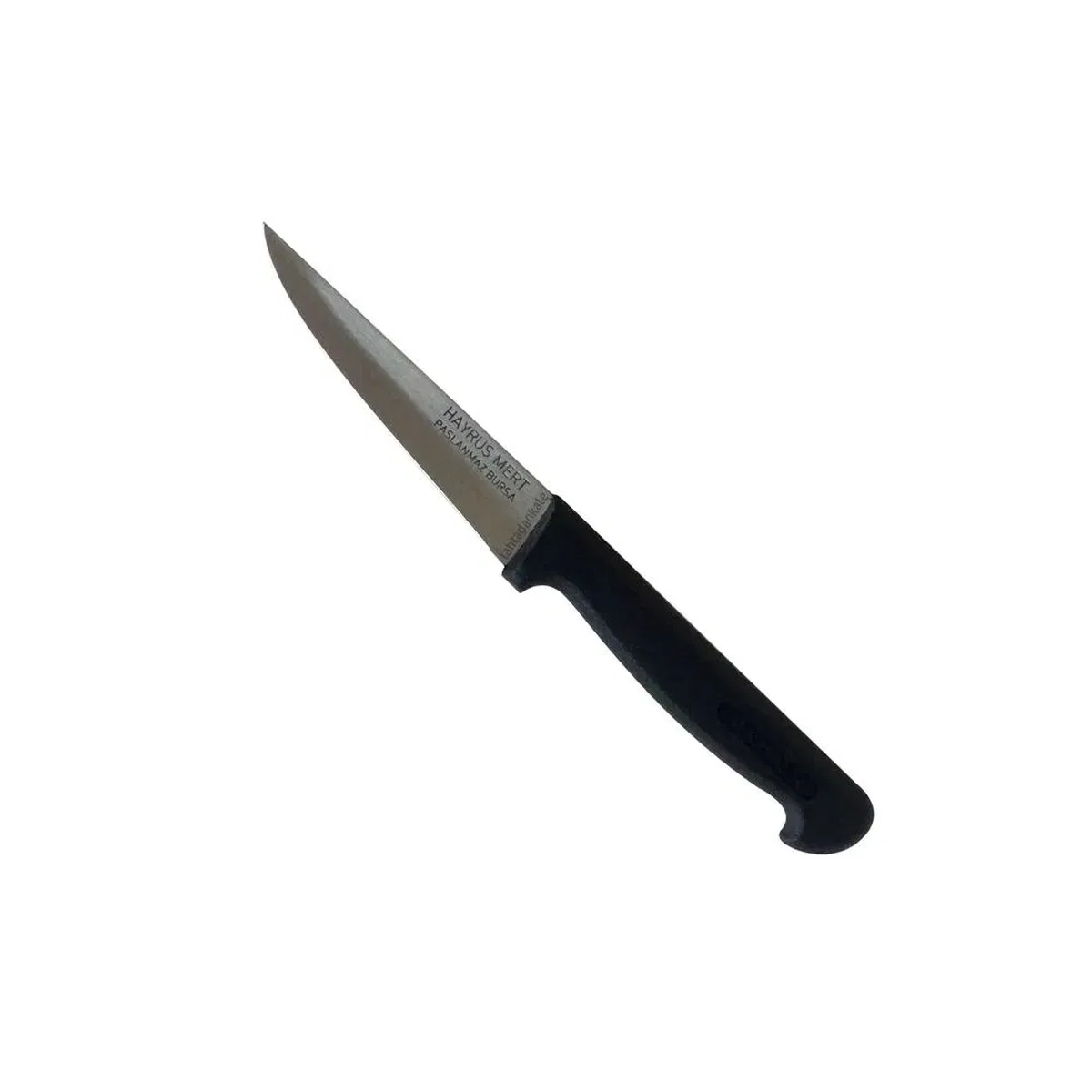 Paslanmaz Bursa Sebze Bıçağı 11 Cm, Plastik Sap