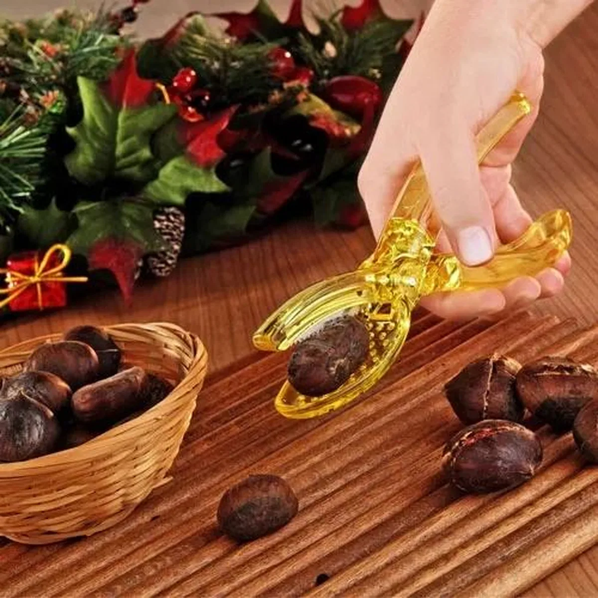 Pratik Kestane Çizici Makas - Kolay Ve Hızlı Kestane Çizme