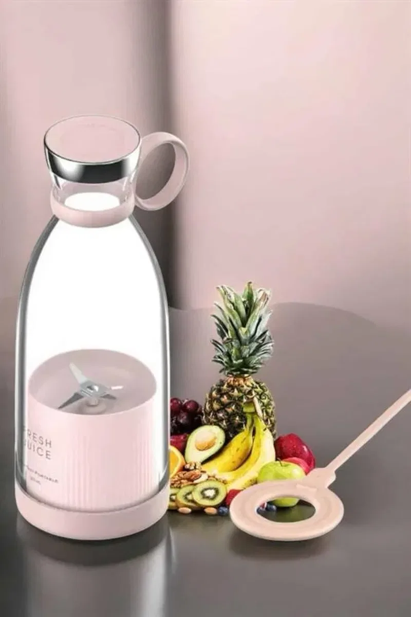 El Blender Bardak Blender Şarjlı Taşınabilir Meyve Sıkcağı Smoothie görsel 5